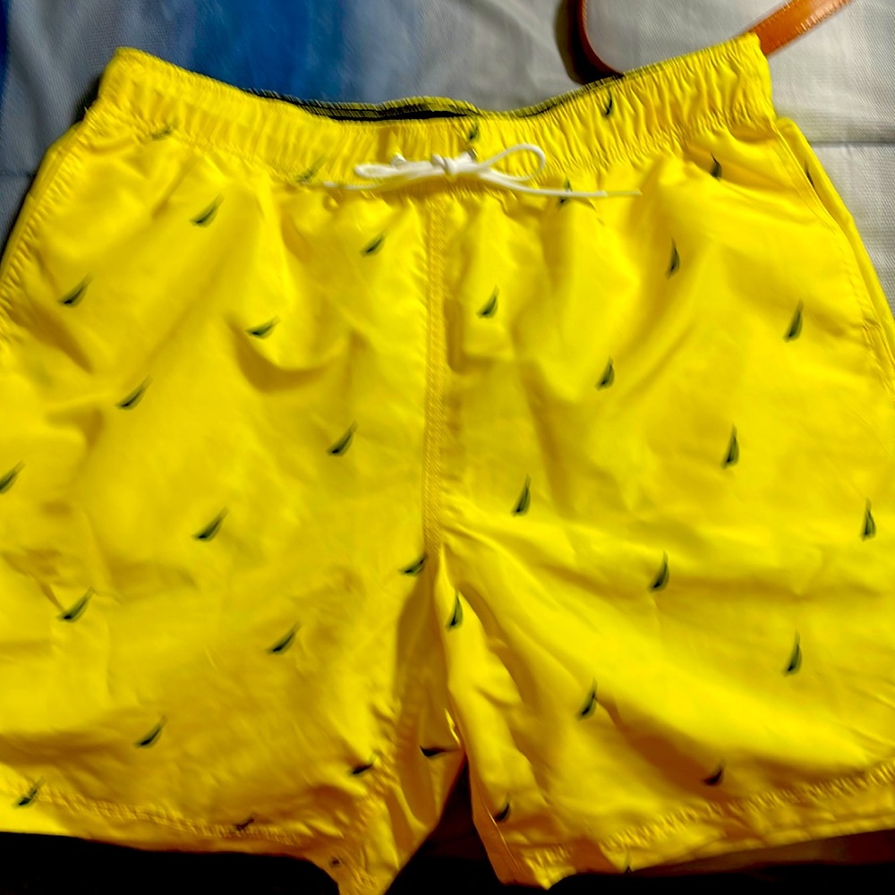 Mens Nautica swim trunks